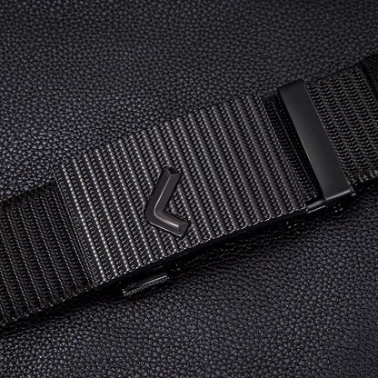 Men Automatic Buckle Nylon Male Belt for Men Waist Canvas Belts High Quality Straps