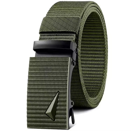 Men Automatic Buckle Nylon Male Belt for Men Waist Canvas Belts High Quality Straps