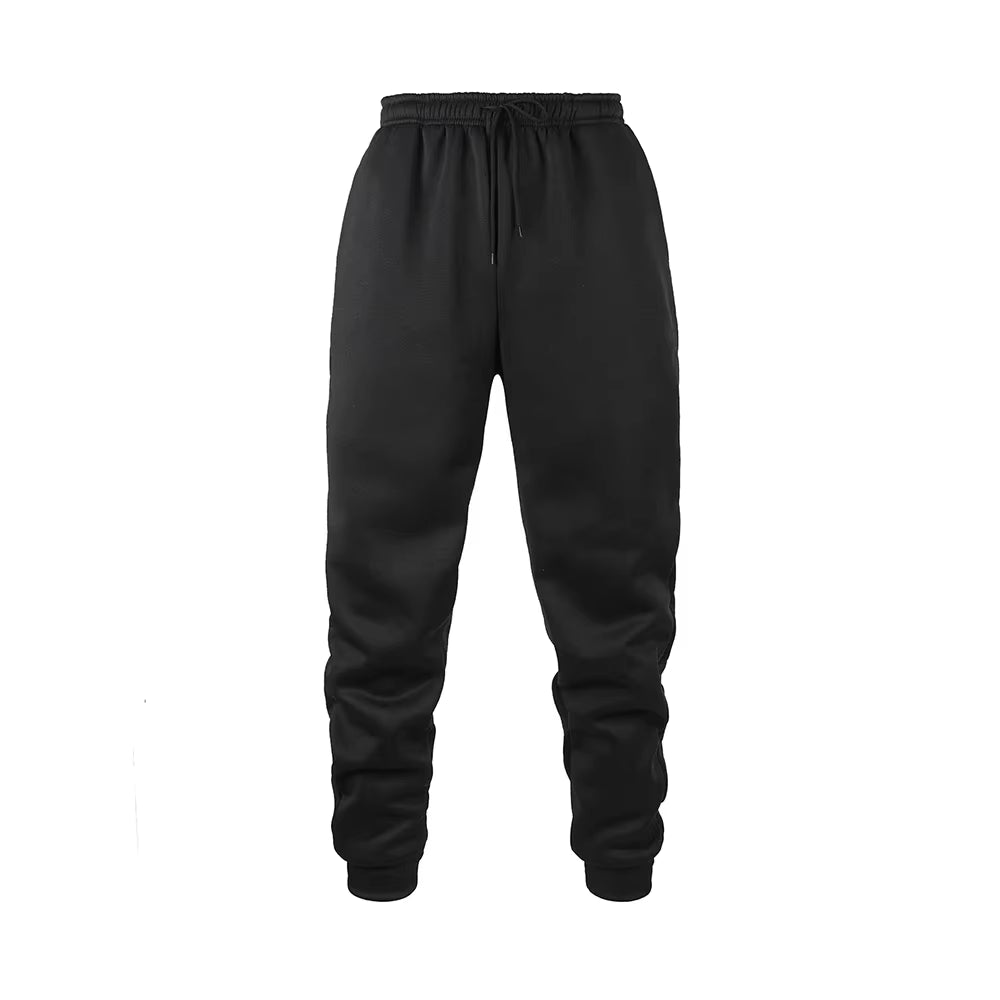 For Men Autumn and Winter Casual Jogging Pants Fleece Sweatpants for Soft and Comfortable Workout