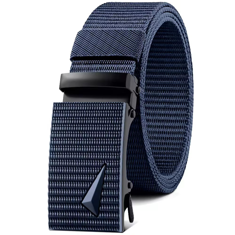 Men Automatic Buckle Nylon Male Belt for Men Waist Canvas Belts High Quality Straps