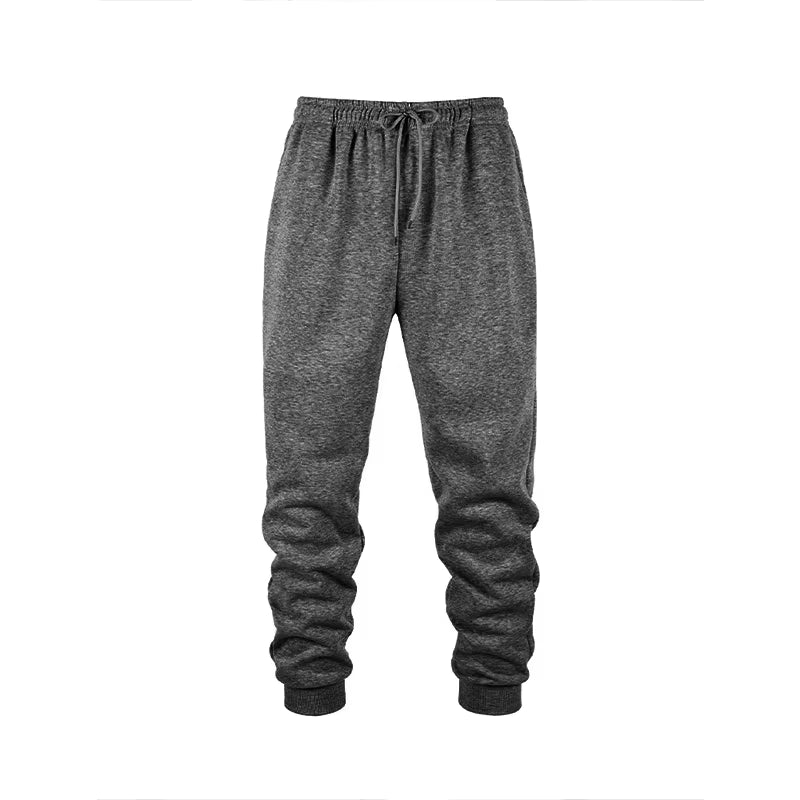 For Men Autumn and Winter Casual Jogging Pants Fleece Sweatpants for Soft and Comfortable Workout