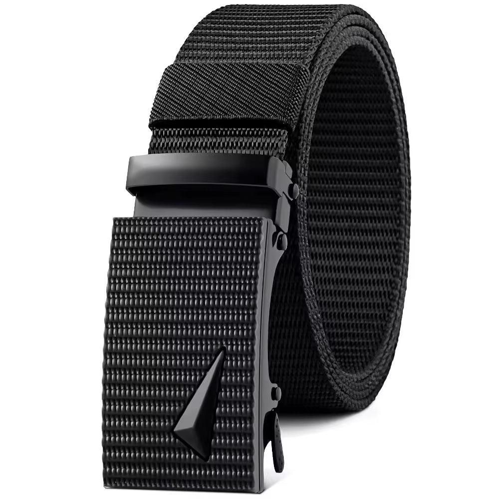 Men Automatic Buckle Nylon Male Belt for Men Waist Canvas Belts High Quality Straps