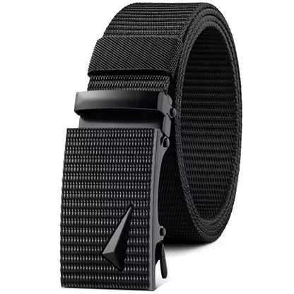 Men Automatic Buckle Nylon Male Belt for Men Waist Canvas Belts High Quality Straps