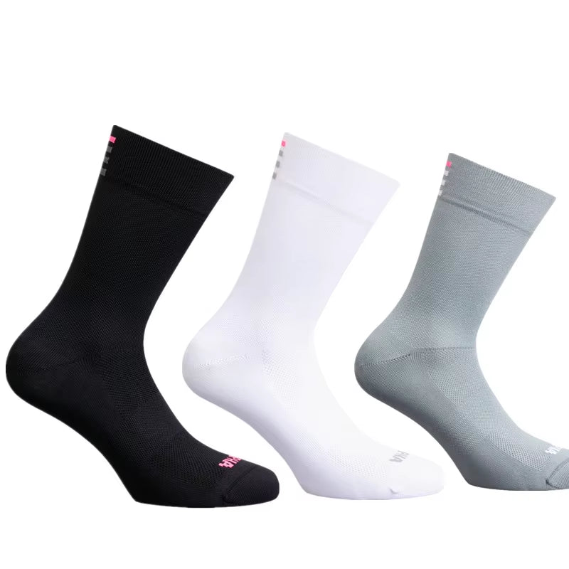 New High Quality Professional Sport Road Bicycle Socks Breathable Outdoor Bike Racing Cycling Socks